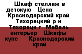 Шкаф-стеллаж в детскую › Цена ­ 2 500 - Краснодарский край, Тихорецкий р-н, Тихорецк г. Мебель, интерьер » Шкафы, купе   . Краснодарский край